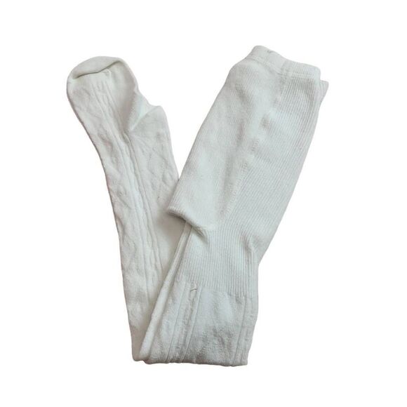 Thick winter tights, white 4-6 yrs - Picture 1 of 4